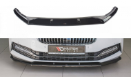 Spojler pod přední nárazník lipa V.2 Škoda Superb Mk3 Facelift 2019 - carbon look