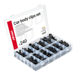 Spony a příchytky na čalounění vozidel 240 ks. AMIO