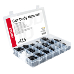 Spony a příchytky na čalounění vozidel 415 ks. AMIO