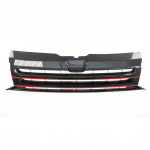Sportovní maska bez znaku - VW Transporter / Multivan T5 2009-2015  černá / červená