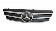 Sportovní maska Mercedes-Benz W203 00-07 CL LOOK chrom/černá