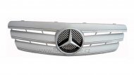 Sportovní maska Mercedes-Benz W203 00-07 CL LOOK chrom/stříbrná