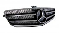 Sportovní maska Mercedes-Benz W204 07-11 chrom/černá