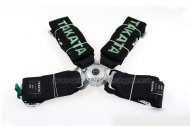 Sportovní pásy Takata replica 4-bodové black harness