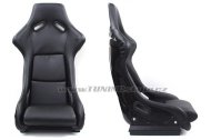 Sportovní sedačka kožená EVO BLACK