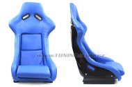 Sportovní sedačka kožená EVO BLUE