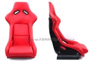 Sportovní sedačka kožená EVO RED