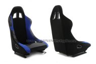 Sportovní sedačka kožená MONZA RACE PLUS - BLUE