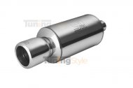 Sportovní výfuk ULTER SPORT Univerzální nerezové délka tlumiče 330mm koncovka 80mm I