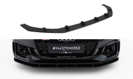 Street pro spojler pod nárazník lipa Audi RS5 Coupe / Sportback F5 černo červený