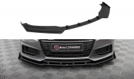 Street pro spojler pod nárazník lipa + flaps Audi TT S / S-Line 8S černý