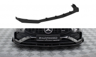 Street pro spojler pod nárazník lipa + flaps Mercedes-AMG A35 W177 Facelift černý