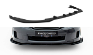 Street pro spojler pod nárazník lipa + flaps Subaru Impreza WRX STI Mk3 Facelift černo červený