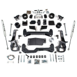 Suspension kit BDS Air Ride large bore with shocks NX2 Lift 4"