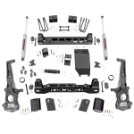 Suspension kit for models with factory steel knuckles Rough Country Lift 6"
