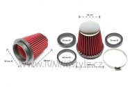 TA Technix Sportovní filtr konický malý 90mm chrom