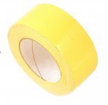 Samosvorná páska DEI - 5cm x 27m - žlutá