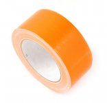 Samosvorná páska DEI - 5cm x 27m - oranžová