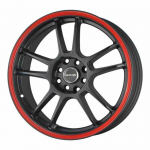 Tenzo-R DC-5 v1 17x7 ET42 5x100/114 Black/Red