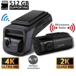 Thinkware U3000 2CH Autokamera 4K+2K, WiFi, GPS, BT, mikrovlnný senzor, Hotspot