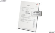 TÜV Certifikát - duplikát