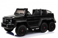 Elektrické mega autíčko Mercedes G63 6 x 6 černé