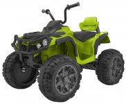 Elektrická čtyřkolka Quad ATV 2.4 GHz  zelená/černá