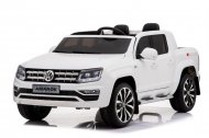 Dětské elektrické autíčko Volkswagen AMAROK Pickup Truck bílé