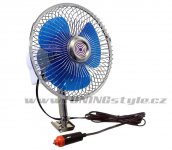 Ventilátor 12V  Maxi otočný