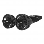 Ventilátor do auta s klipem 2x4" 24V