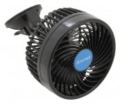 Ventilátor MITCHELL 150mm 12V na přísavku