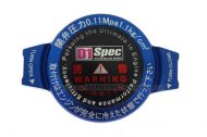 Víčko nádrže chladící kapaliny D1Spec 28mm 1.1Bar Blue