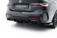 Zadní difuzor BMW 4 M-Pack G22 / G23 / G22 Facelift / G23 Facelift lesklý plast - duplex
