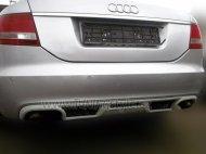 Zadní spoiler nárazníku, difuzor TFB Audi A6 C6 sedan 04-08