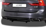 Zadní spoiler pod nárazník - difuzor U-Diff XL RDX VOLVO V90 / S90 R-Design (2016-) 