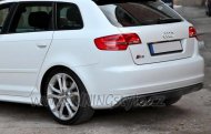 Zadní spoiler pod nárazník, podspoiler TFB Audi A3 Sportback 05-08