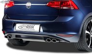 Zadní spoiler pod nárazník RDX VW Golf VII/7 R-Look