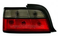 Zadní světla BMW E36 červená/černá krystal Coupe / Cabrio