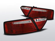 Zadní světla LED BAR AUDI A5 Coupe 07-11 červená