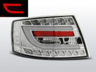 Zadní světla LED bar Audi A6 C6 04-08 sedan 6-pin chrom