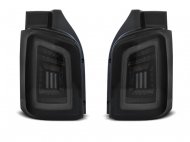Zadní světla LED BAR DTS VW T5 03-15 2-dílné dveře černá/kouřová