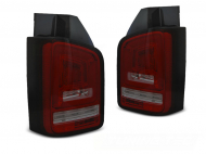 Zadní světla LED BAR s dynamickým blinkrem VW T6 15-19 červená/kouřová (žárovky)