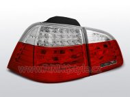 Zadní světla LED BMW 5 E61 Touring 04-07 červená/chrom