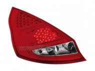 Zadní světla LED Ford Fiesta MK 7 08- 5dv červená