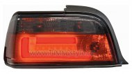 Zadní světla LED LIGHTBAR BMW E36 coupe 90-97 červená/kouřová