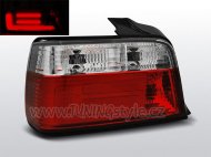 Zadní světla LED LIGHTBAR BMW E36 limo 90-99 červená