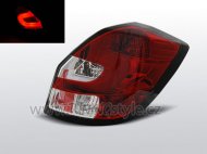 Zadní světla LED Lightbar Škoda Fabia II 07-14 červená