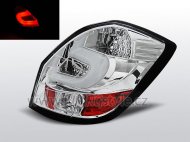 Zadní světla LED Lightbar Škoda Fabia II 07-14 chrom