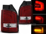 Zadní světla LED LIGHTBAR VW T5 03-09 červená