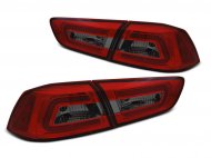 Zadní světla LED Mitsubishi Lancer VIII sedan 08-11 červená-kouřová